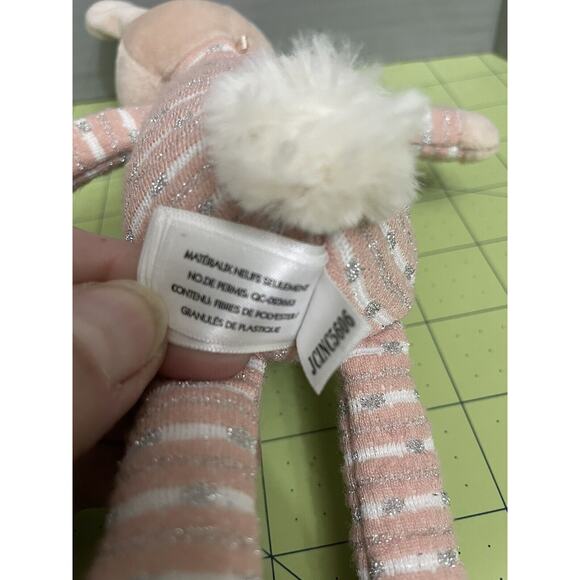 Jellycat London Shimmer Party Bunny Rabbit Pink Plush Stuffed Animal 9” Inches - Picture 9 of 10